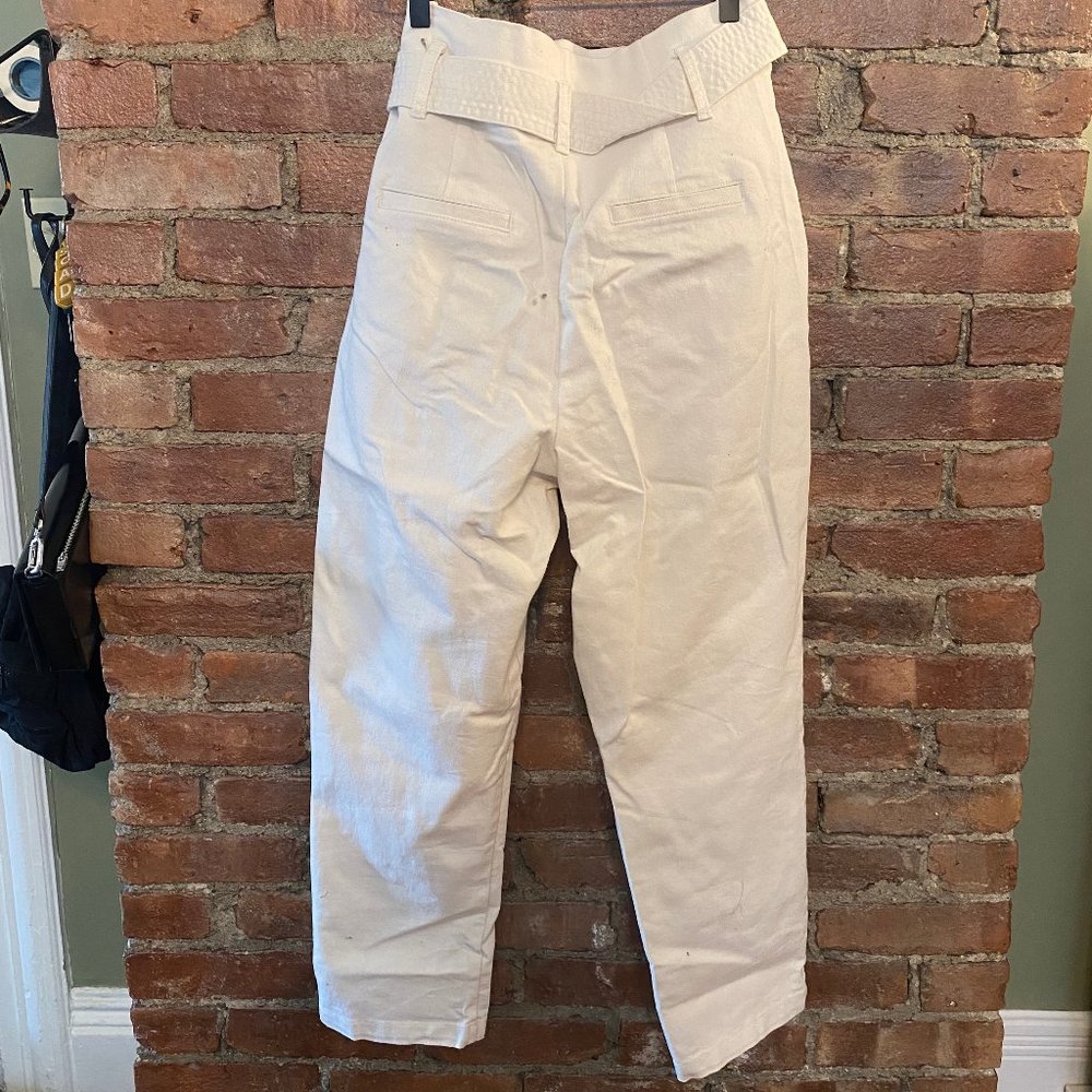 A New Day White paperbag pants